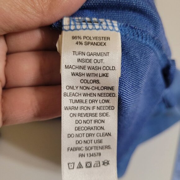 Vineyard Vines Mens‎ Classic Blue Polo Shirt Logo M Office Career Preppy - Picture 3 of 9